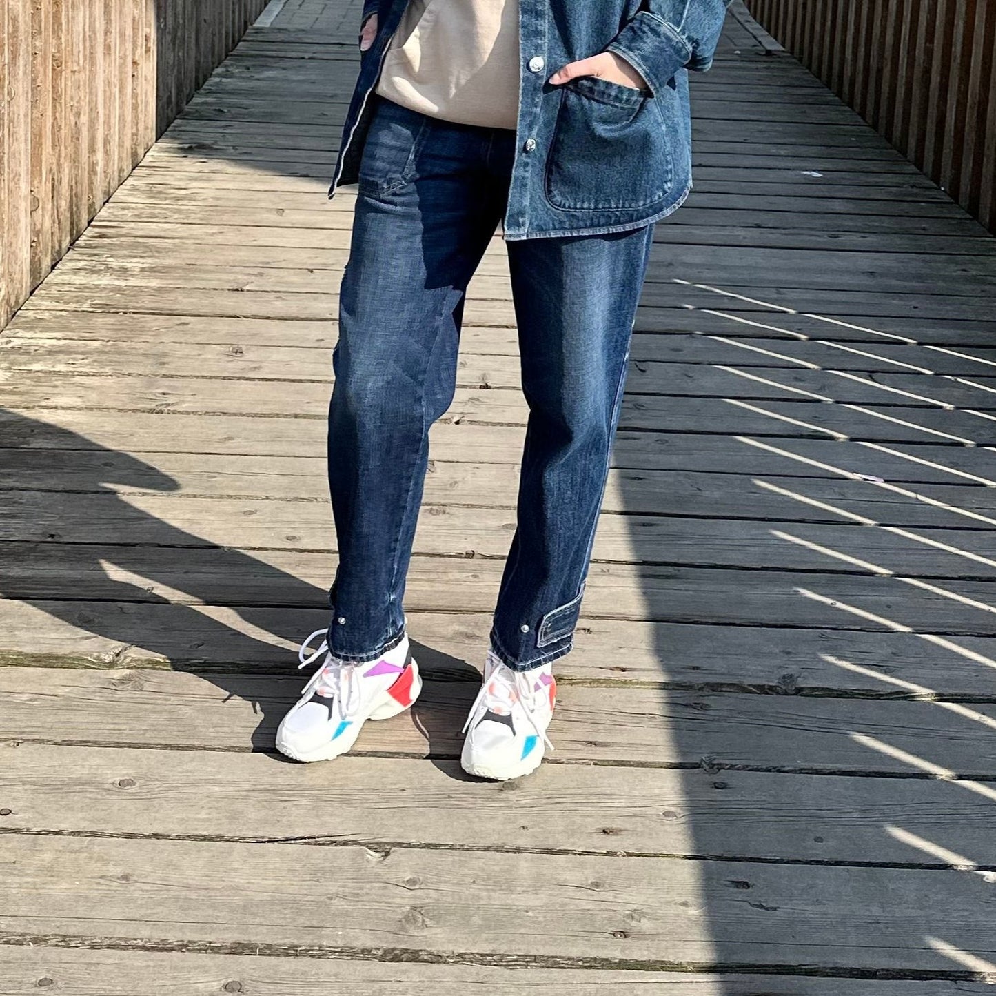 Nine In The Morning - Jeans Giunone Fatigue