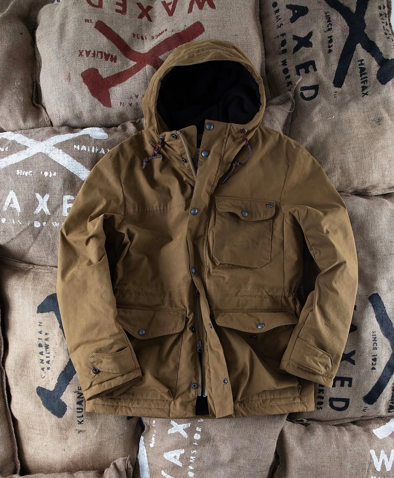 Waxed - Jacket GM Burn T Kangaroo