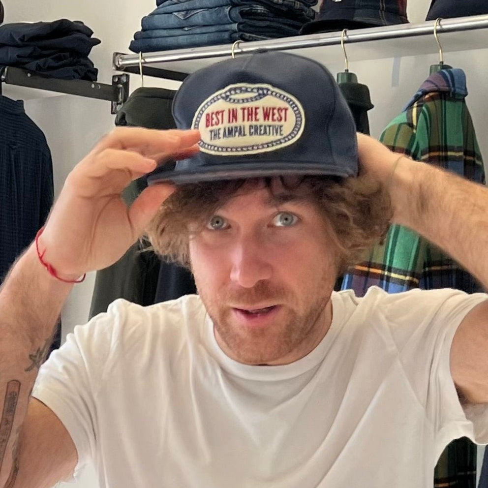 Ampal Creative - Strapback Best in the West Navy