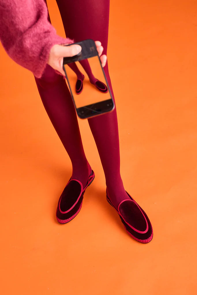 Flabelus - Flappers Bruna Burgundy