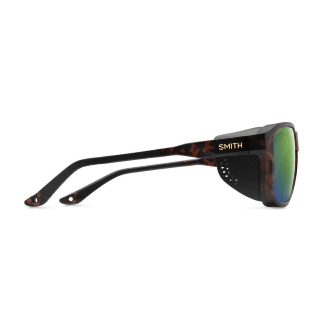 Smith Optics - Sunglasses Embark Matte Tortoise + ChromaPop Polarized Green Green Mirror Lens