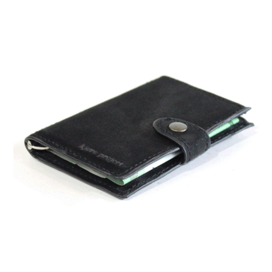 Kjore Project - Wallet Nubuck iClutch Black