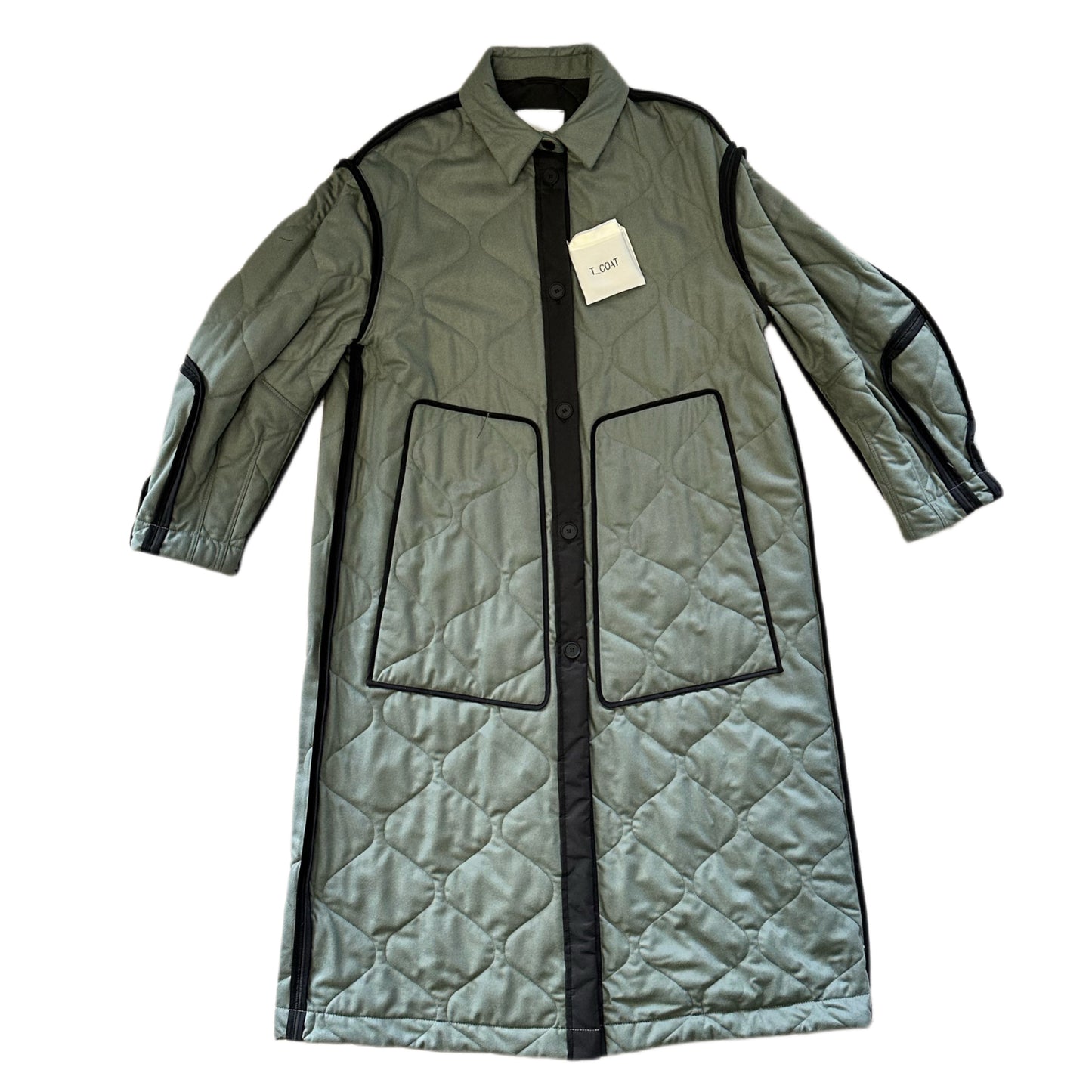 T-Coat - Trench T38 Flanel Military Green