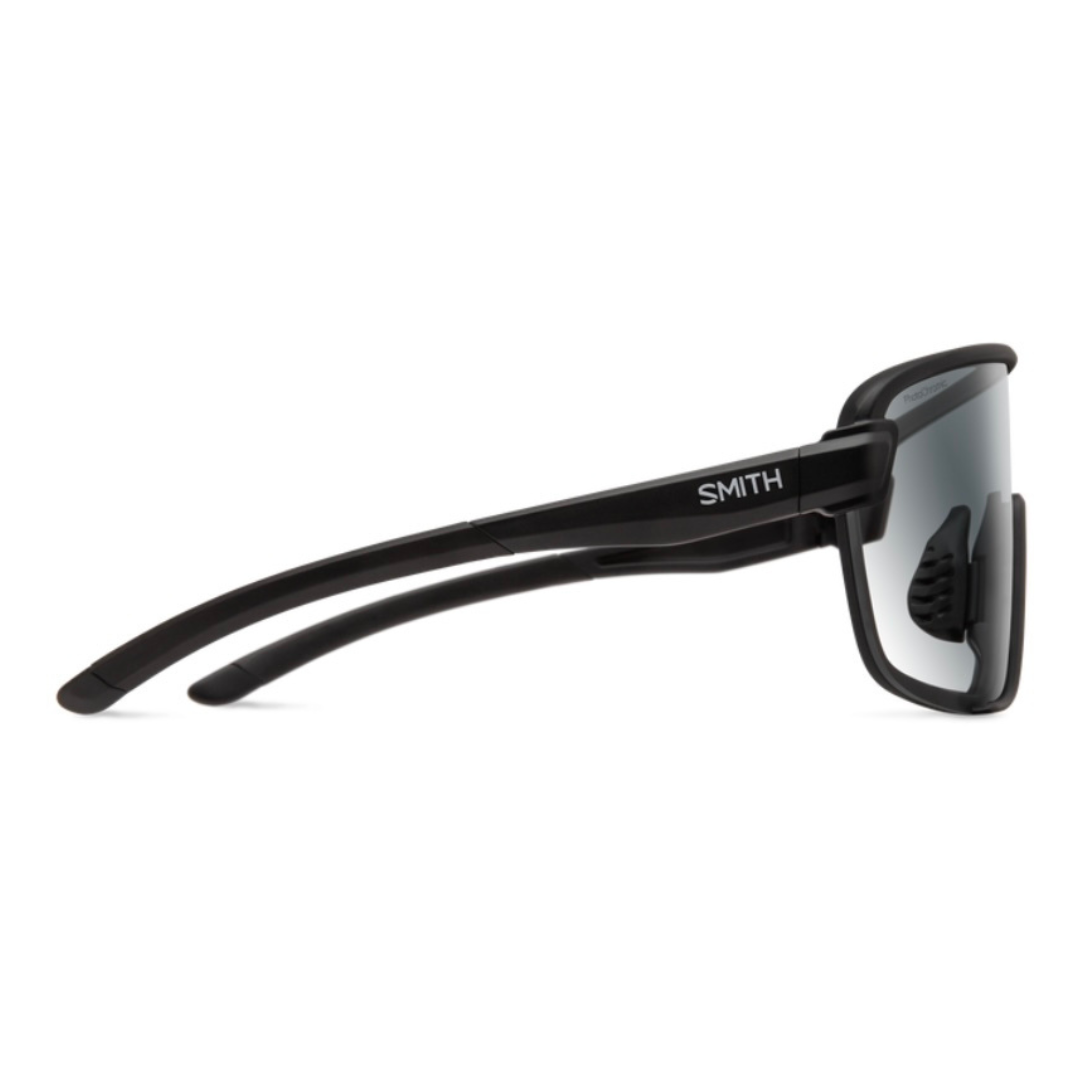 Smith Optics - Sunglasses Bobcat Matte Black + ChromaPop Photochromic Clear To Gray