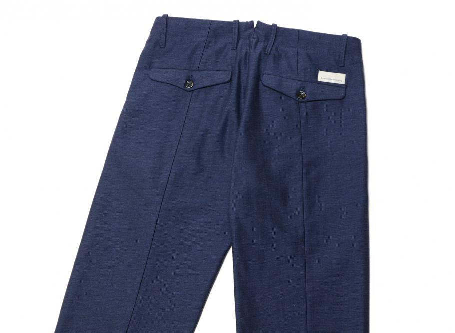 Nine In The Morning - Trouser Kent Chino 3D Blu Navy