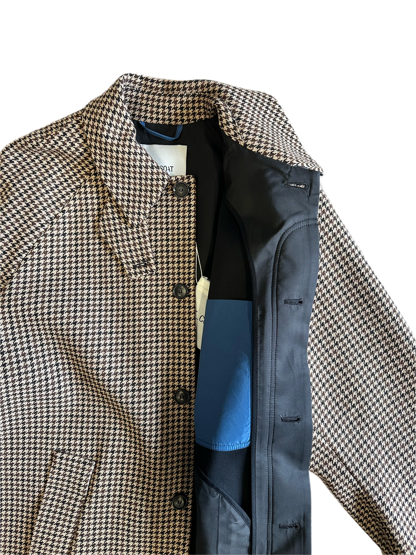 T-Coat - Coat T42 M Pied De Poule