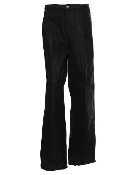 Nine In The Morning - Trouser Amy Fatigue Black