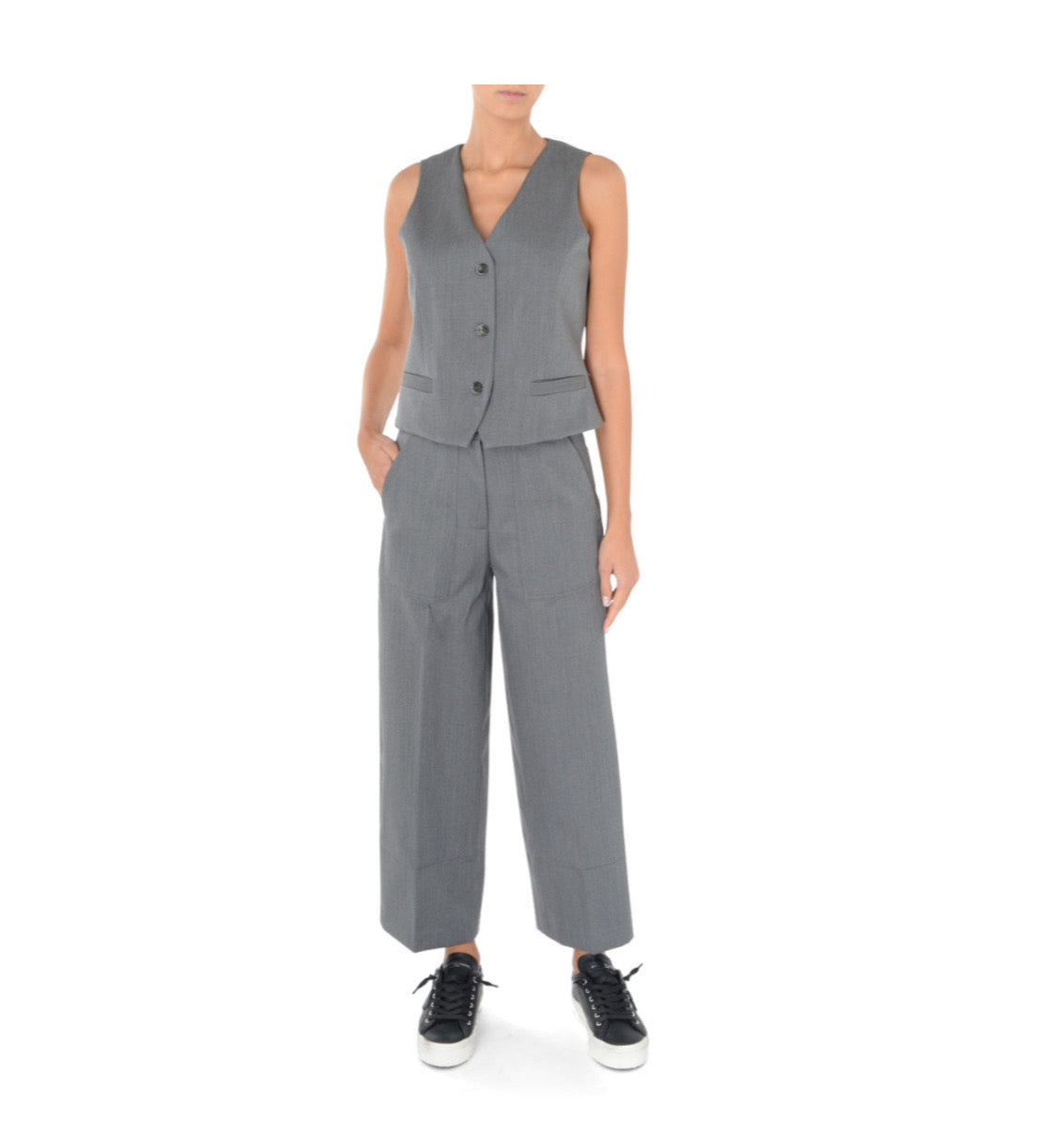 Nine In The Morning - Trouser On Stage Grey