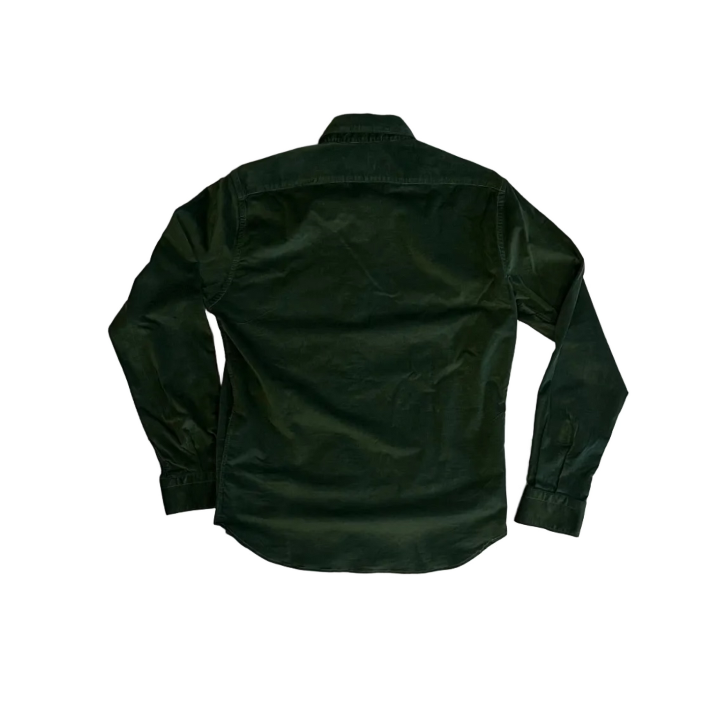 Poggianti 1958 - Shirt Pistoia in Velvet Dark Green