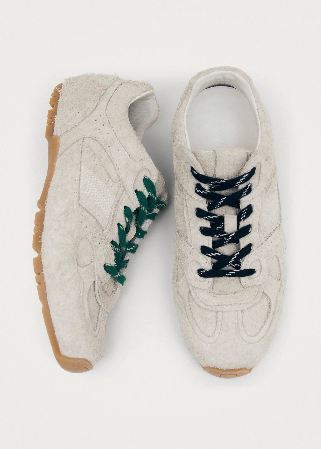 Alohas - Sneaker TB.56 Suede Fuzzy Light Grey Leather