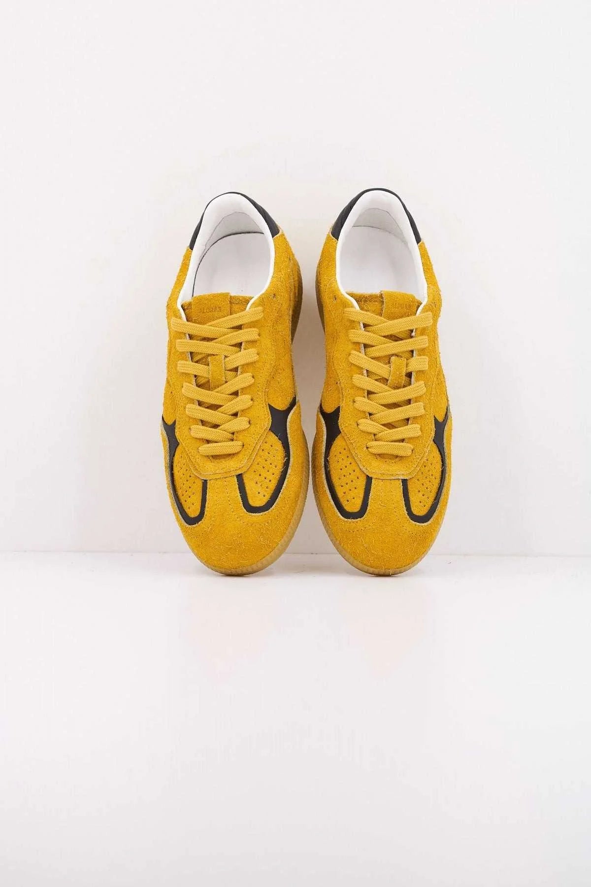 Alohas - Sneaker TB.490 Rife Suede Fuzzy Yellow Leather