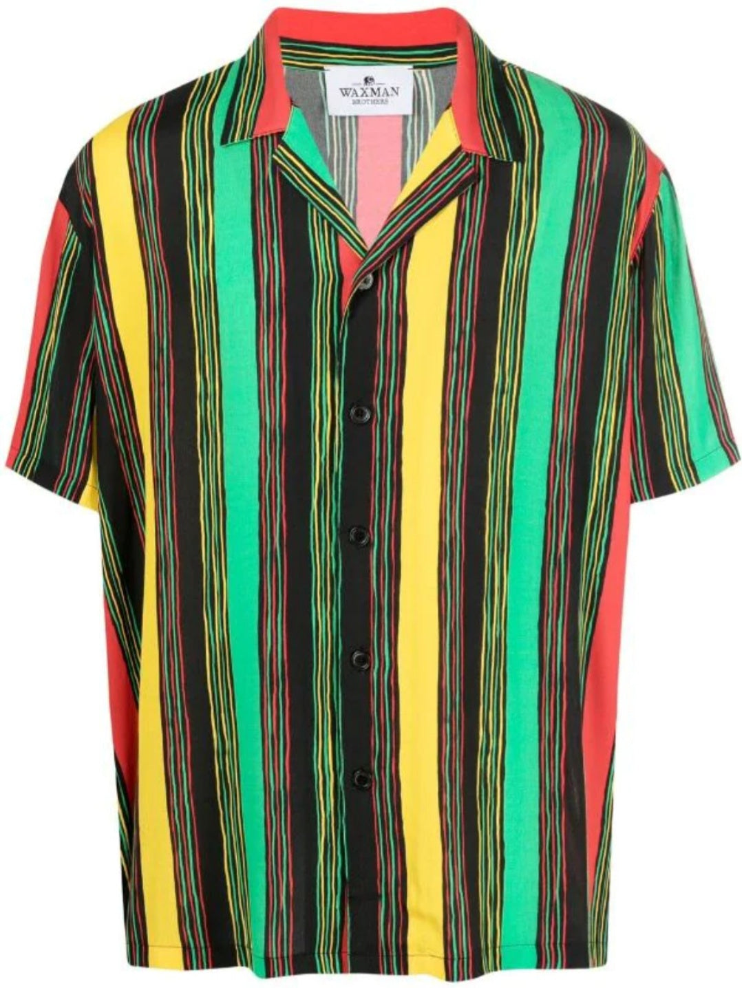 Waxman Brothers - Shirt Hawaiian Stripped Short-Sleeved code 160