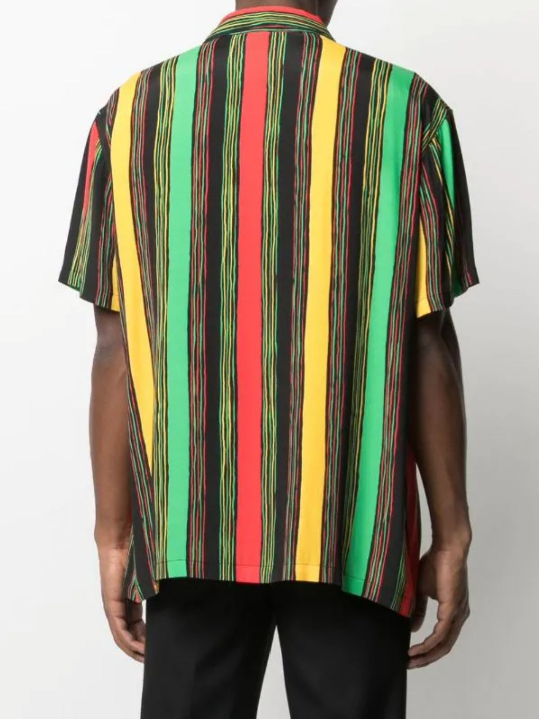 Waxman Brothers - Shirt Hawaiian Stripped Short-Sleeved code 160