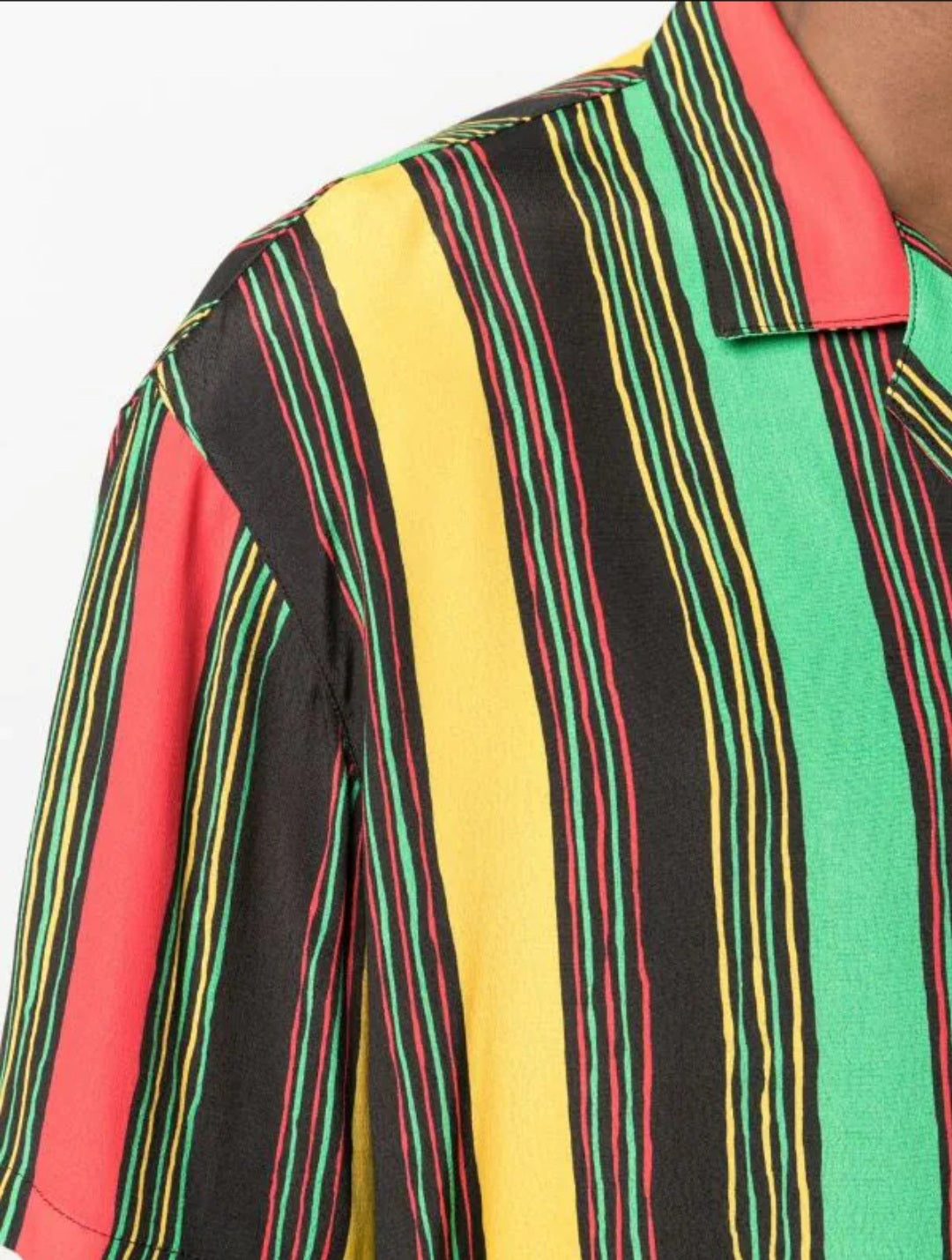 Waxman Brothers - Shirt Hawaiian Stripped Short-Sleeved code 160