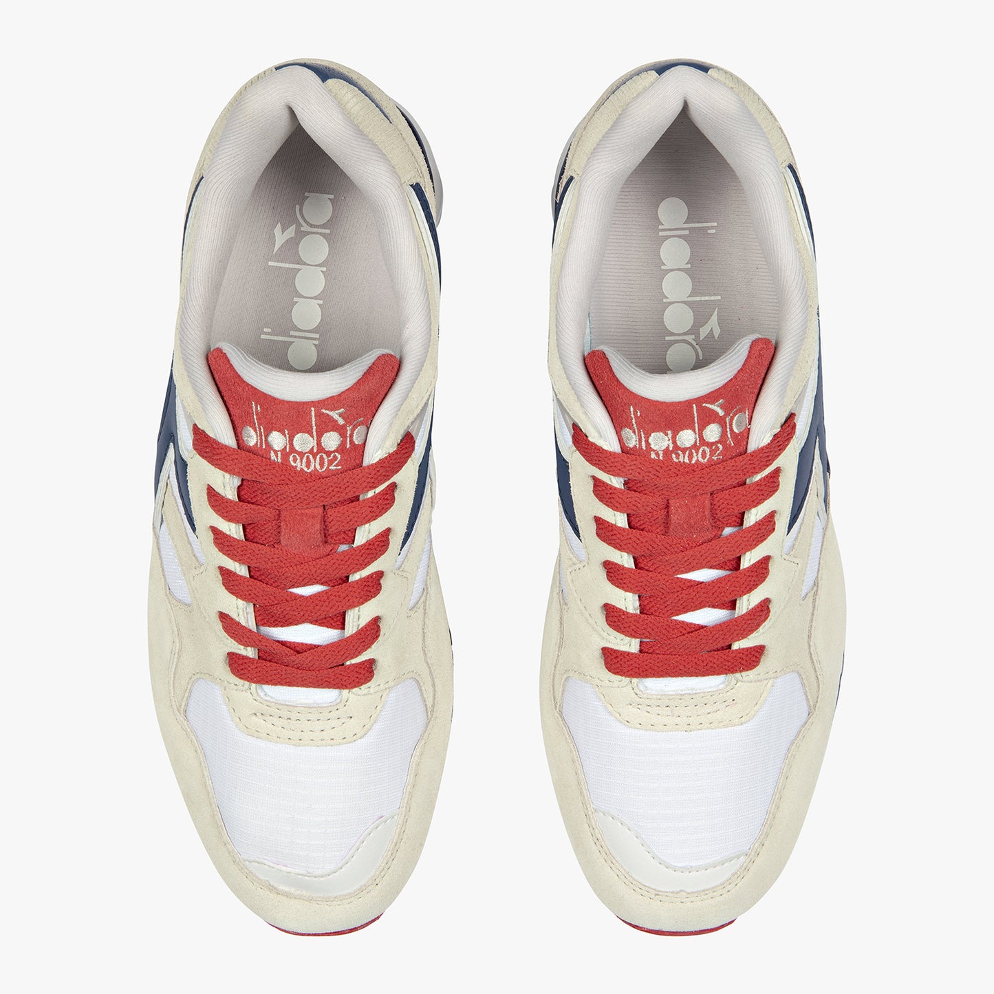Diadora - Shoe N9002 White/True Navy/ Geranium