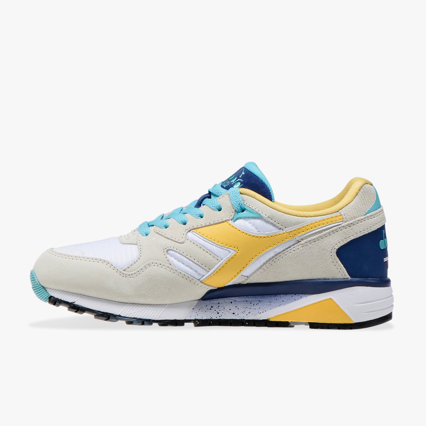 Diadora - Sneaker N9002 White/Banana Cream/Blue Curacao
