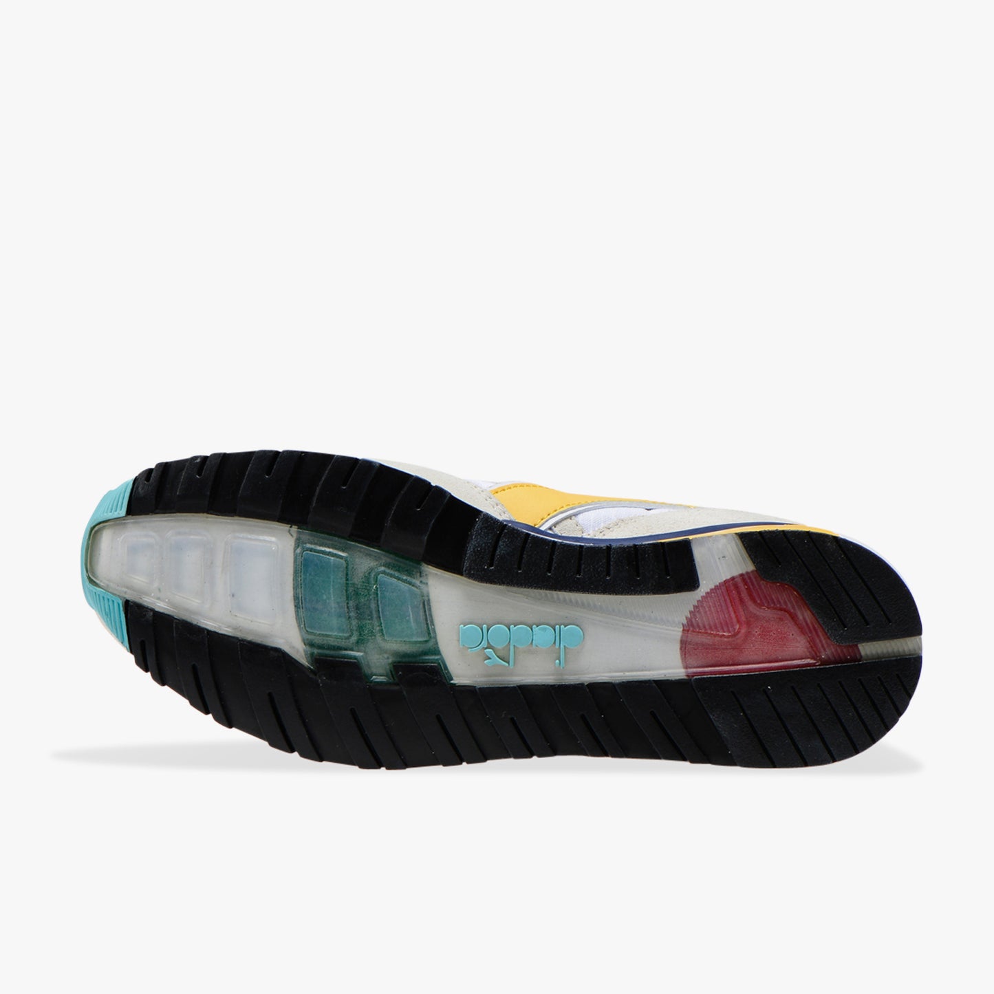 Diadora - Sneaker N9002 White/Banana Cream/Blue Curacao