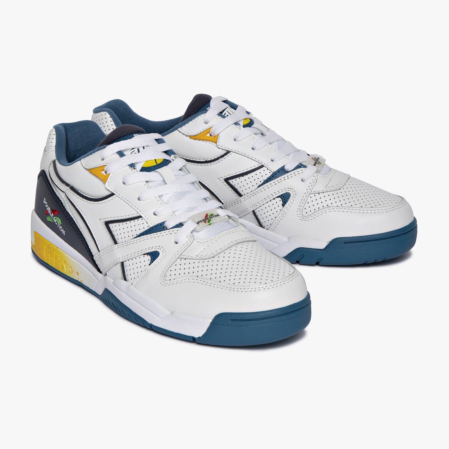 Diadora - Sneaker Duratech Elite White/Blue Sapphire