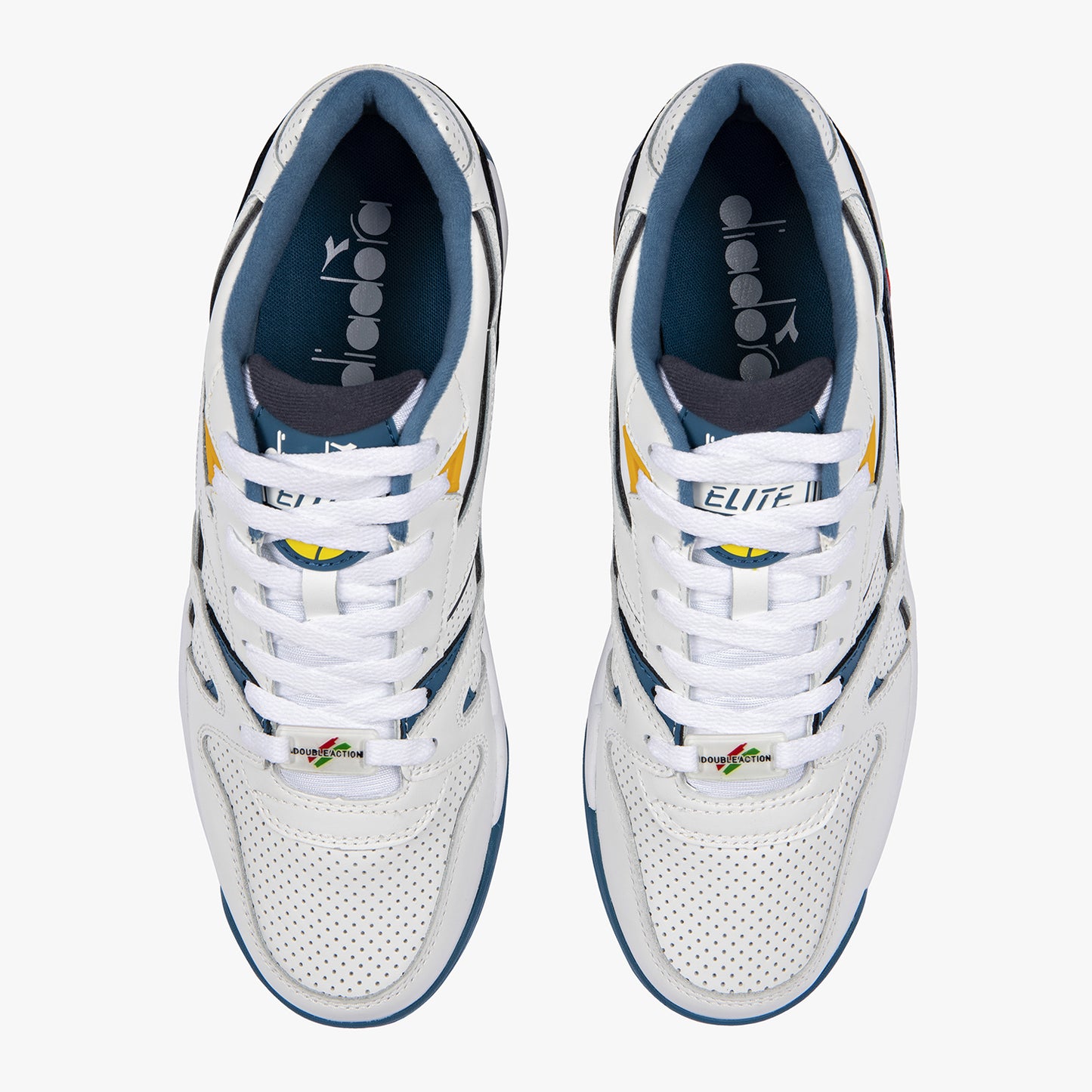 Diadora - Sneaker Duratech Elite White/Blue Sapphire