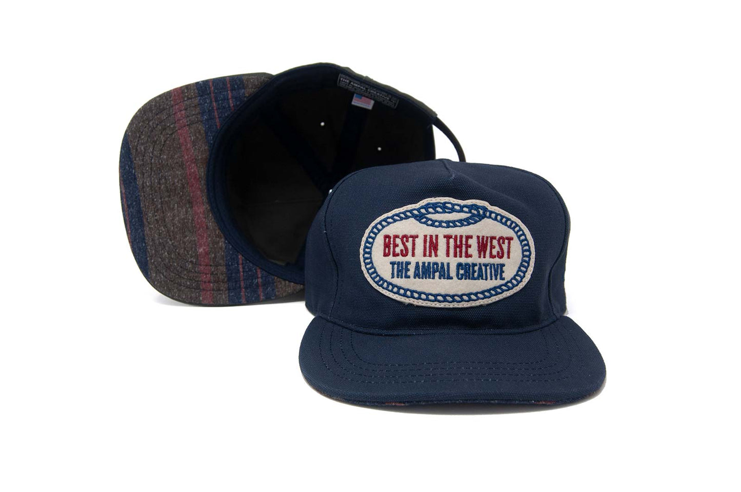 Ampal Creative - Strapback Best in the West Navy
