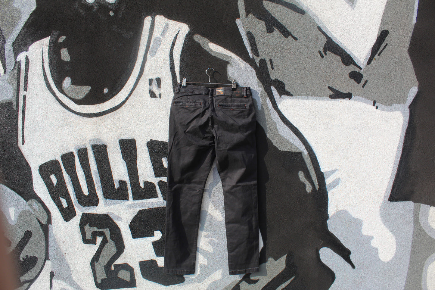 Cotton Belt - Trouser Chino Smith Slim Fit Dark Shadow