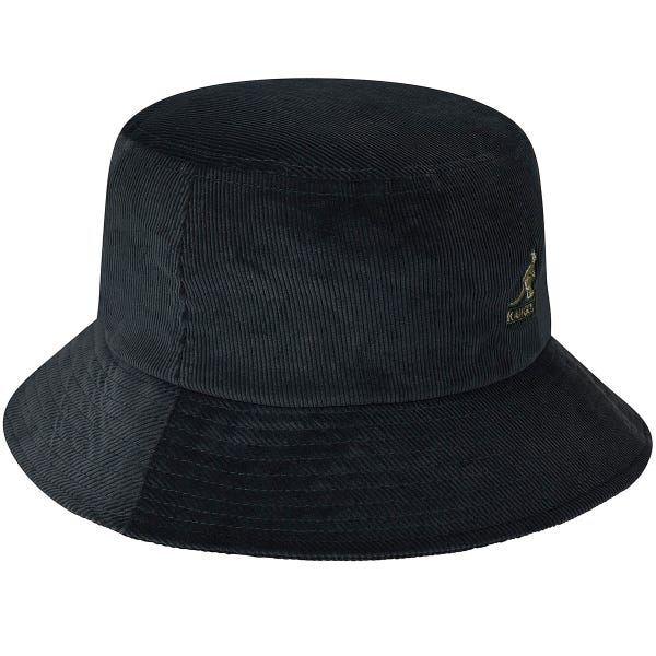 Kangol - Bucket Hat Cord Black
