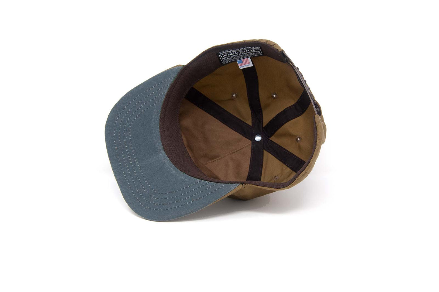 Ampal Creative - Snapback Osprey Wax Olive Brown