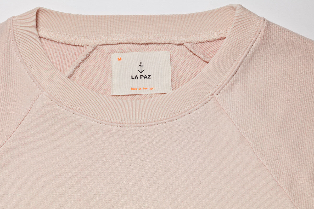 La Paz - Sweatshirt Short Sleeves Paulino Pastel Rose