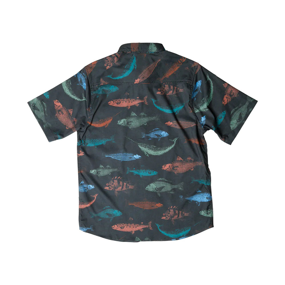 Kavu - Shirt River Wrangler Fish Stamp