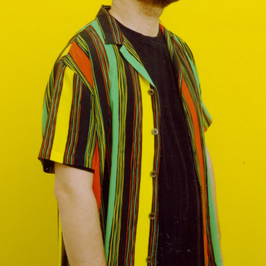 Waxman Brothers - Shirt Hawaiian Stripped Short-Sleeved code 160