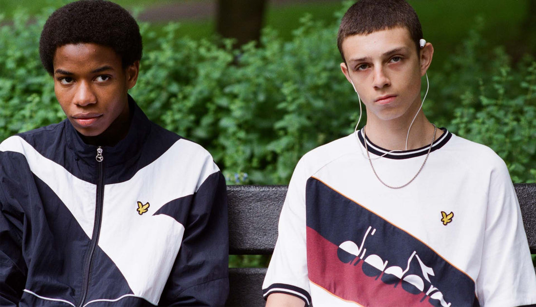 Lyle and Scott and Diadora together for the 'Collaborative Collection'.