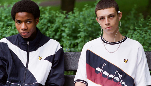 Lyle and Scott and Diadora together for the 'Collaborative Collection'.