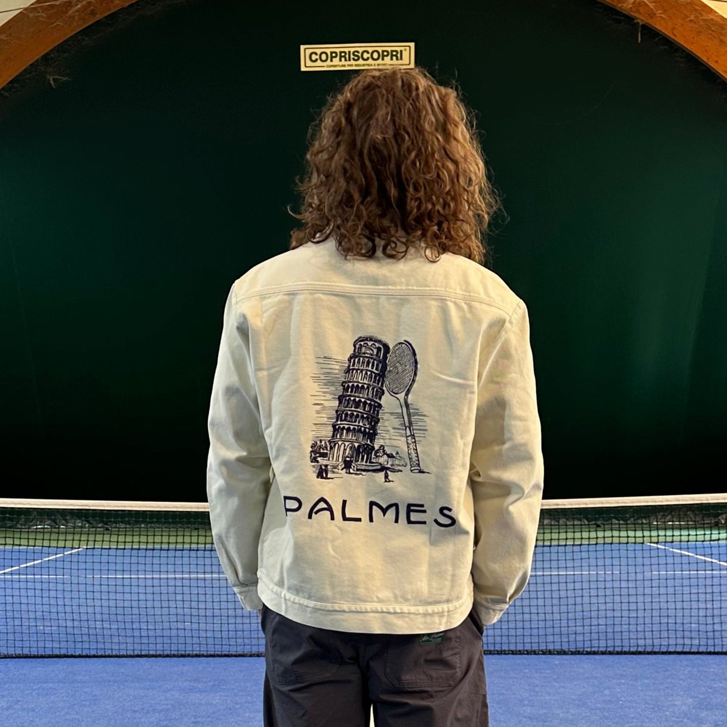 Palmes - Jacket Tower Zip Off-White