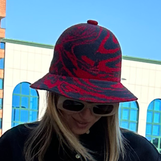 Kangol - Bucket Liquify Casual Red Deep Springs