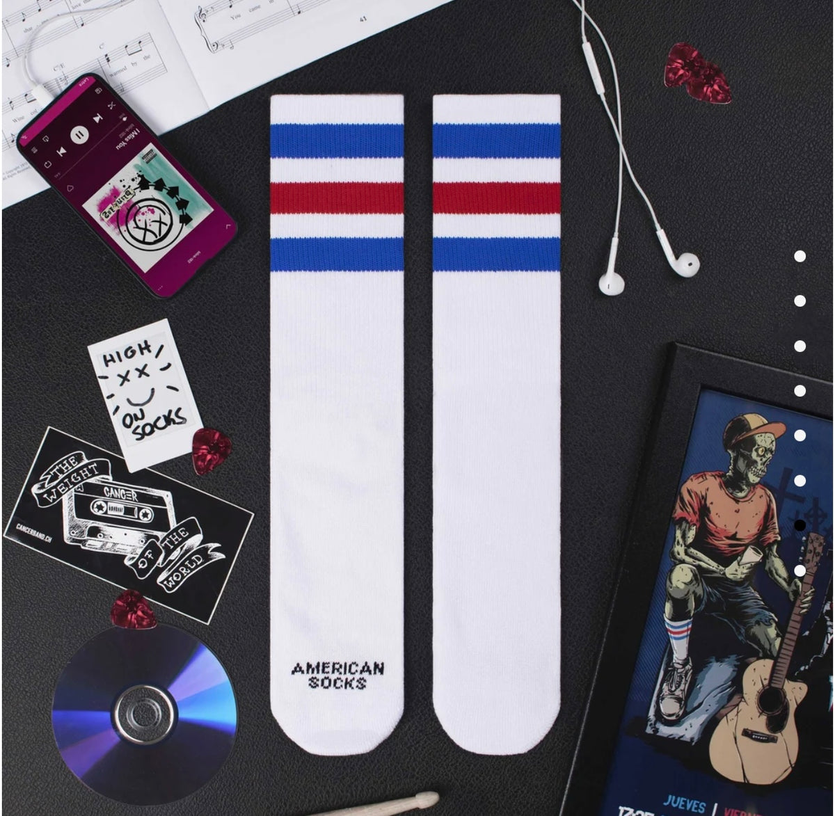 American Socks - Socks American Pride II Mid High