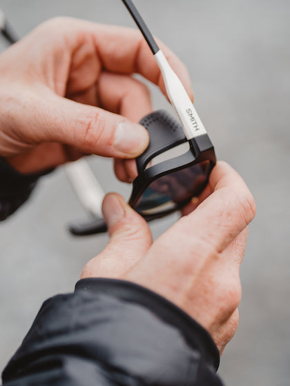 Smith Optics - Sunglasses Embark Matte Purple Cinder Hi Viz + ChromaPop Polarized Opal Mirror Lens
