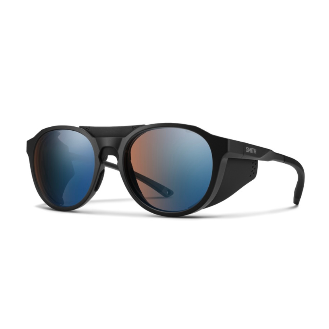 Smith Optics - Sunglasses Venture Matte Black + ChromePop Glacier Photochromic Copper Mirror Lens