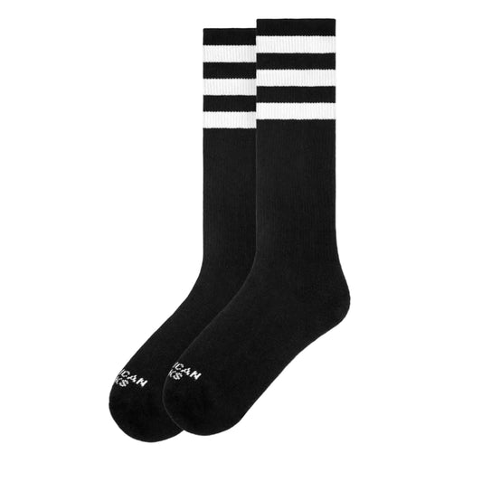 American Socks - Socks Black in Black Knee High