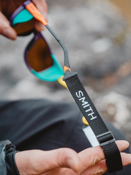 Smith Optics - Sunglasses Embark Matte Purple Cinder Hi Viz + ChromaPop Polarized Opal Mirror Lens