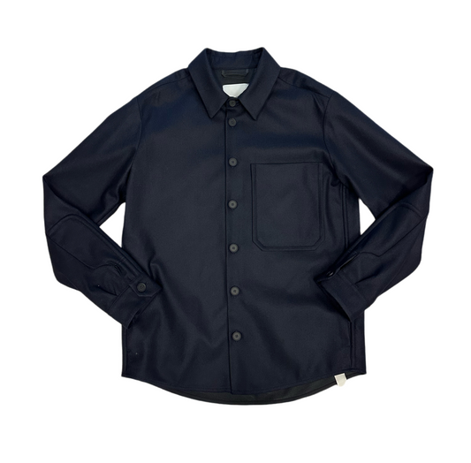 T-Coat - Shirt Jacket T11 Flanel Blu