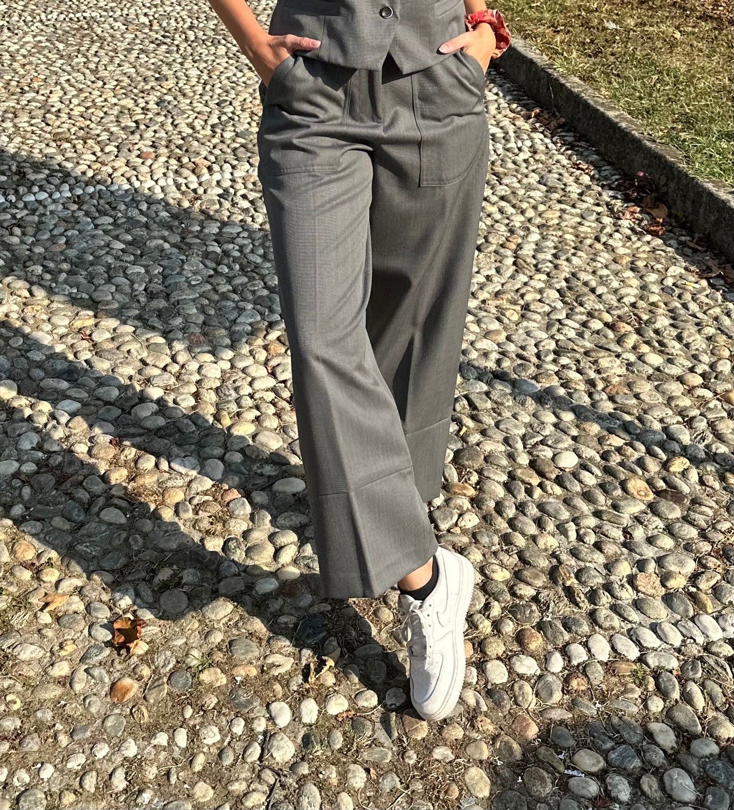 Nine In The Morning - Trouser On Stage Grey