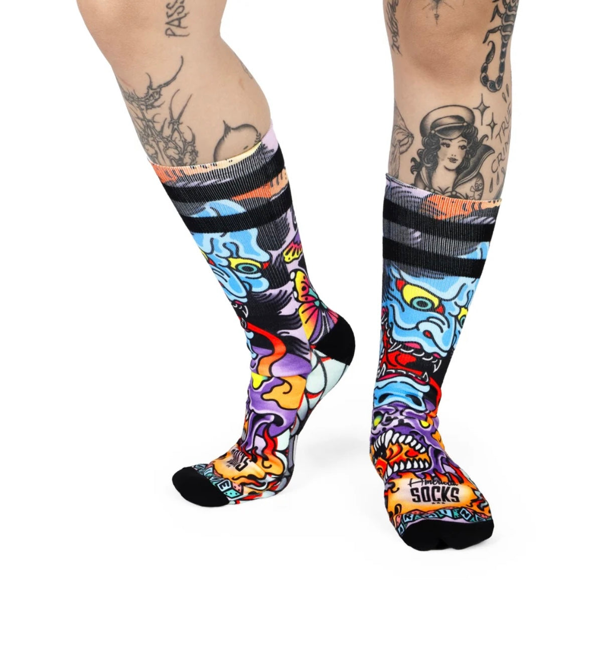 American Socks - Socks Hannya Mid High