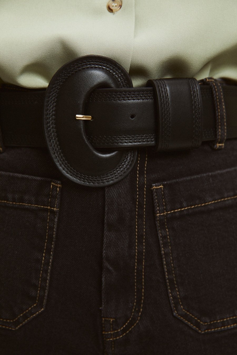 Rita Row - Belt Beth Buckle Black
