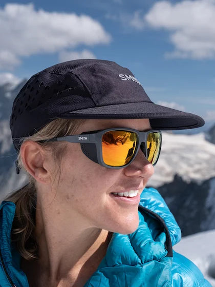 Smith Optics - Sunglasses Embark Matte Purple Cinder Hi Viz + ChromaPop Polarized Opal Mirror Lens