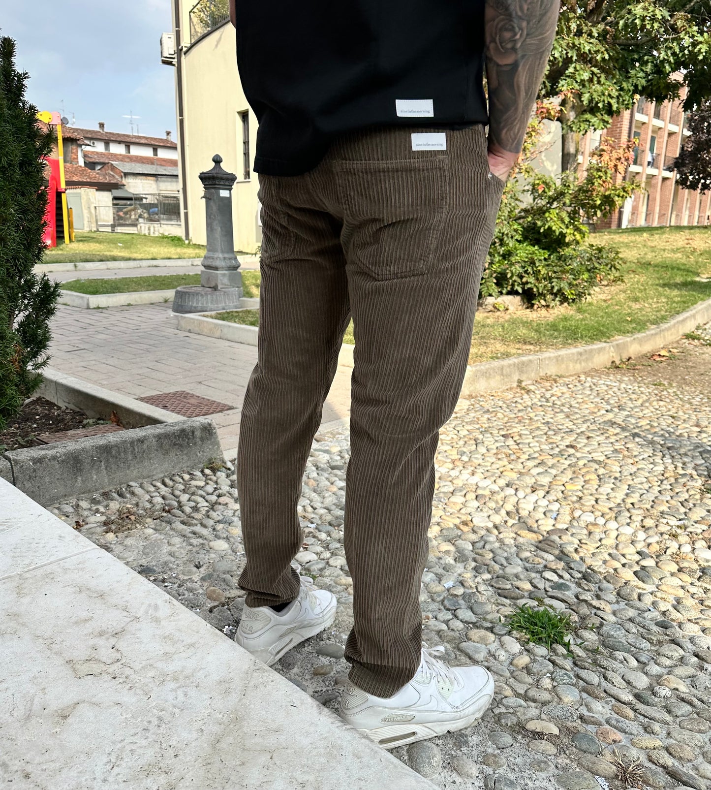 Nine In The Morning - Trouser Rock 5 Pocket Tortora