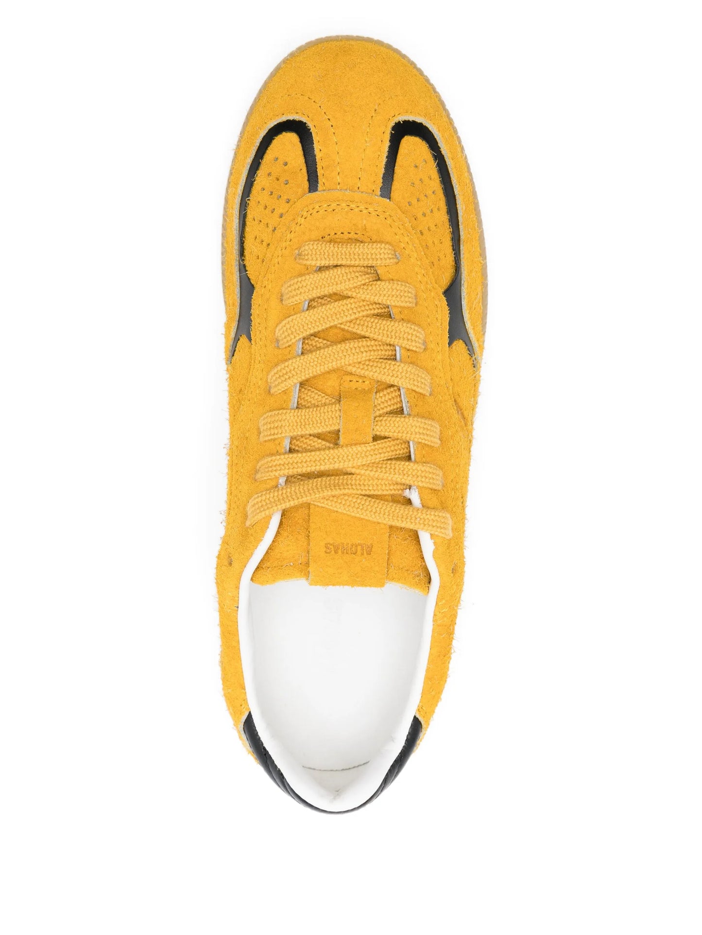 Alohas - Sneaker TB.490 Rife Suede Fuzzy Yellow Leather