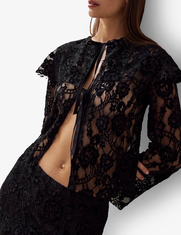 Alohas - Blouse Tolpa Lace Black