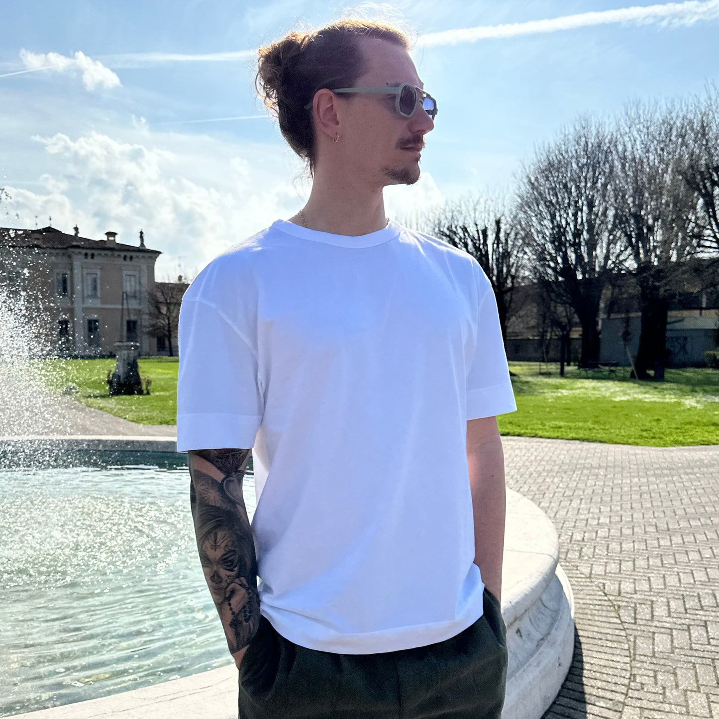 Parages - T-Shirt Big T White