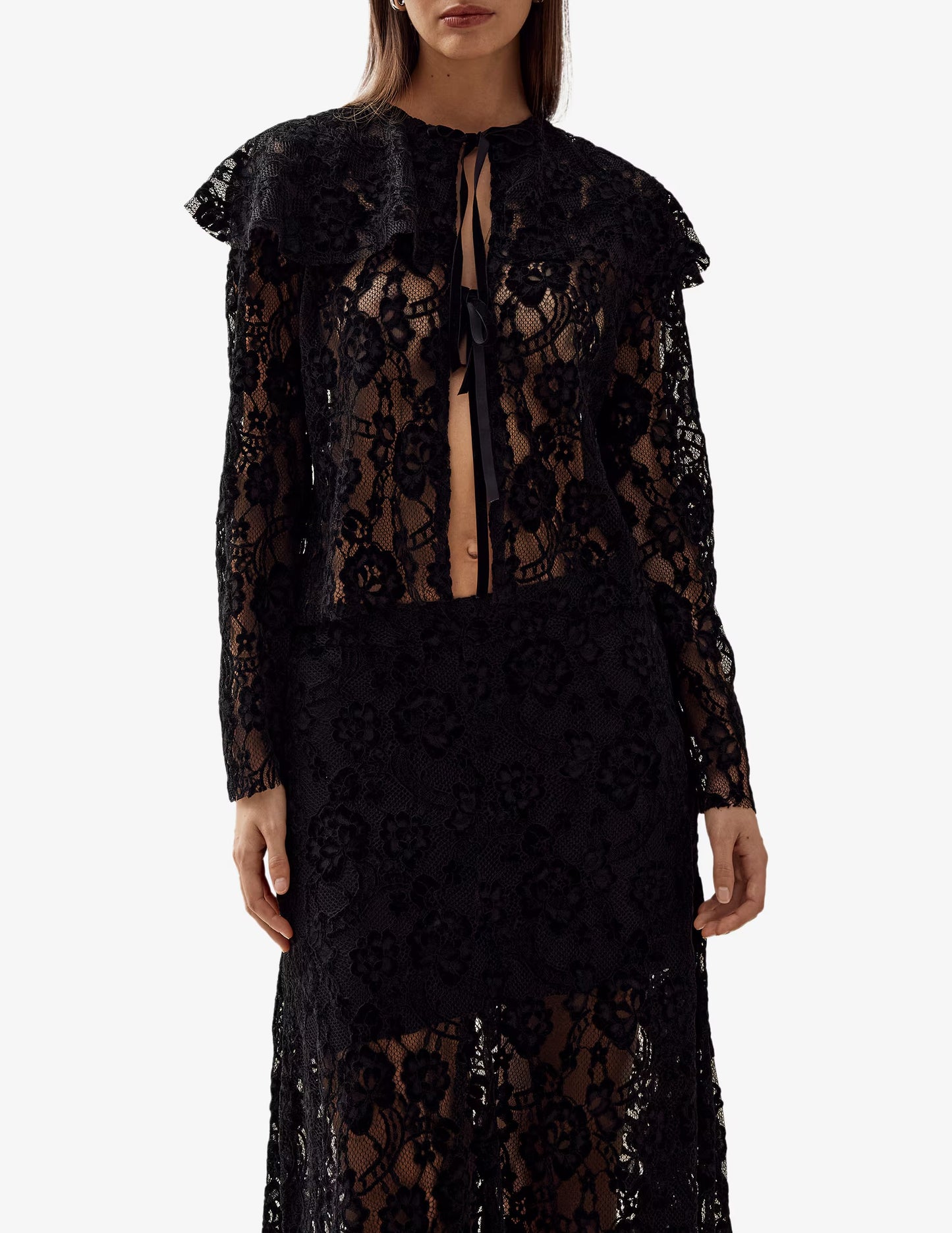 Alohas - Blouse Tolpa Lace Black