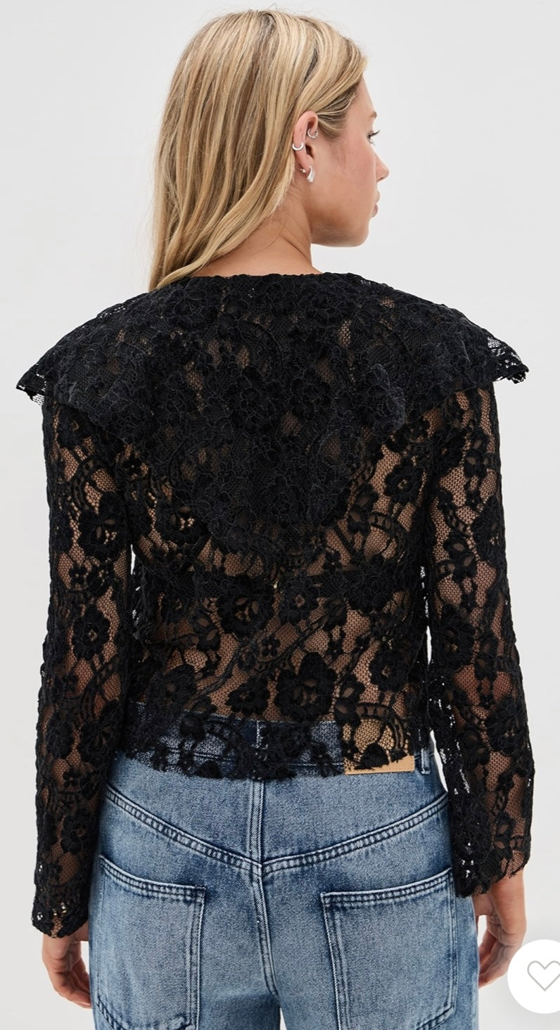 Alohas - Blouse Tolpa Lace Black
